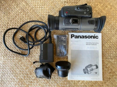 Vintage Panasonic AG-EZ1P 3CCD MiniDV Camcorders. Hard Case_Accessories. Works - Image 1 of 4