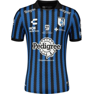 JERSEY CHARLY  QUERETARO HOME BLUE SOCCER - Picture 1 of 5