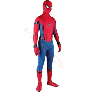 The Spider-Man Homecoming Jumpsuit Spiderman Cosplay Costume Halloween Props New - Picture 1 of 9
