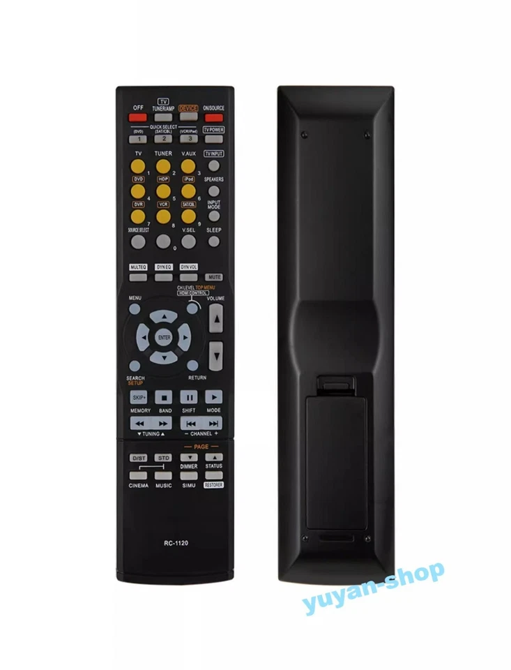 Replacement Remote Control RC-1120 For Denon AV Receiver AVR-1910  AVR-1610 Arkd - Image 1 of 1