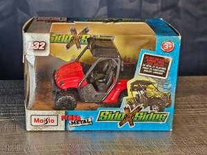 Mastio Side X Sides Fresh Metal 1/32 Diecast Yamaha Rhino 4x4 ATV w Rubber Tires - Picture 1 of 3