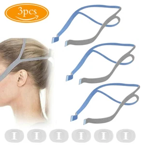 3PCS Replacement Headgear strap for ResMed Airfit P10 Nasal Pillow CPAP Mask New - Picture 1 of 12