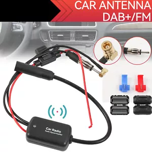 DAB Autoradio Adapter Antenne DAB+ Aktiv Adapter Universal für Autoradio Radio - Bild 1 von 8