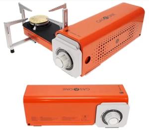 Camp Stove Compact Butane Stove with Carrying Case - Foldable Portable Stove - Picture 1 of 8