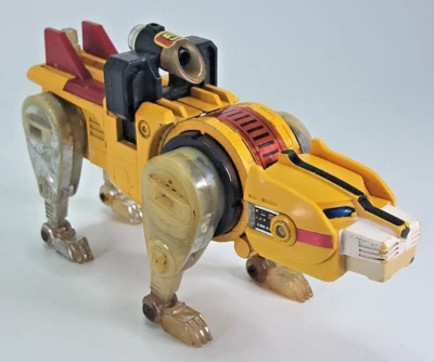 Vintage 1985 Matchbox Diecast Yellow Lion Force Voltron Defender of the Universe - Image 1 of 4