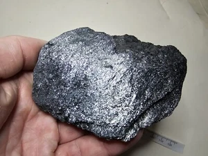 Ultra Shiny Specular Hematite - From The Champion Mine Michigan - Metallic Sheen - Picture 1 of 4