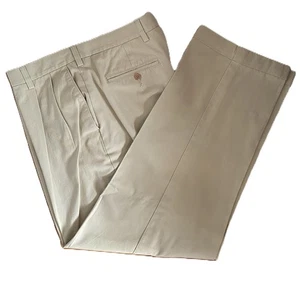 Tasso Elba men's 100% cotton pants color beige W 36" x I 30" - Picture 1 of 4