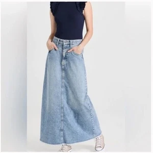 Maxi falda vaquera We The Free Come As Your Are 2 nueva con etiquetas - Imagen 1 de 9