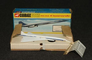 Avión Corgi #650 años 60 Concord Concorde British Airways primera emisión caja en caja - Imagen 1 de 10
