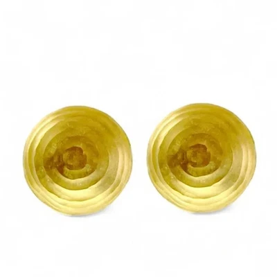 Aretes artesanales Alexis Bittar Lucita color amarillo/oro Foto 1 de 4