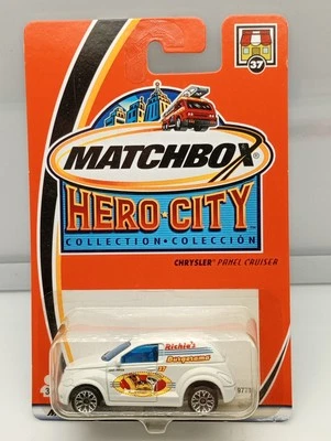 Matchbox Superfast / MB 516  Chrysler Panel Cruiser- White - Richie's Burgerama  - Image 1 of 4