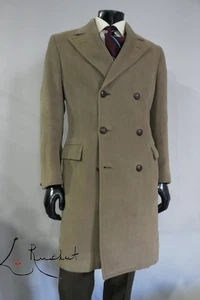 VTG Chipp J press New Haven classic 6 n 3 front double breasted topcoat 40 R - Picture 1 of 15
