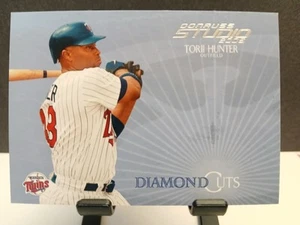 Donruss Studio 2005 - cortes de diamante #DC-8 Torri Hunter 0584/1250 Minnesota Twins - Imagen 1 de 2