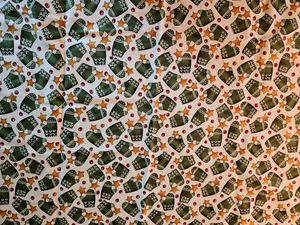 HOLLY JOLLY SNOWMAN MITTENS by Kathy Schmitz for Moda Christmas Quilt Fabric - Picture 1 of 2