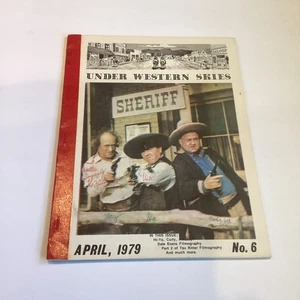 1979 Under Western Skies #6.  Magazin Three Stooges Cowboys Titelbild - Bild 1 von 5