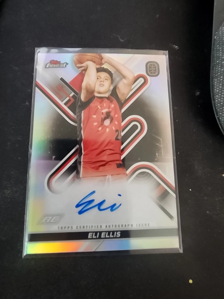 2022-23 Topps Finest OTE - Eli Ellis Refractor Auto (RC) #FA-EE - Image 1 of 1