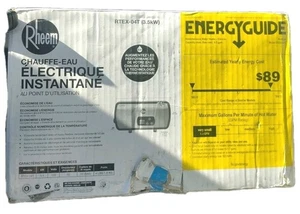 Rheem RETEX-04T Performance 3.5kw Indoor Electric Tankless Water Heater (OB2) - Picture 1 of 5