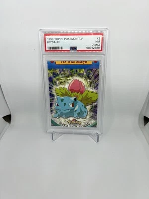 1999 Topps Pokémon TV Animation Edition Ivysaur MISPRINT RARE - Image 1 of 3