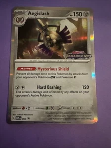 Aegislash 060 Prerelease Promo Holo NM/M Black Star Promo - Picture 1 of 2