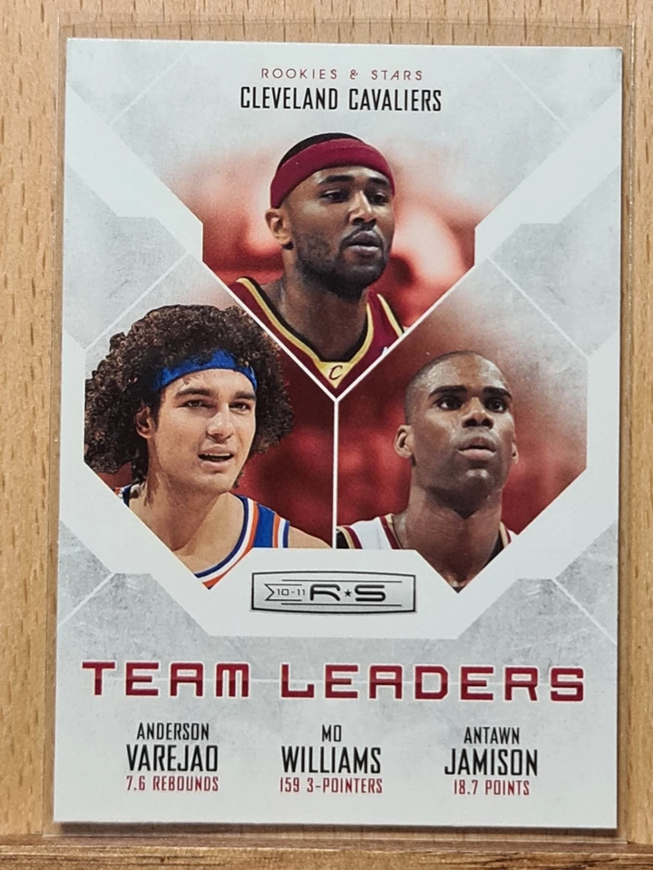 Anderson Varejao, Williams, Jamison #5 2010-11 Rookies & Star Team Leaders L0113A Foto 1 de 2