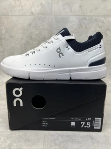 On Cloud THE ROGER Advantage Womens Tennis Sneaker White Midnight Size 7.5 - Picture 1 of 8