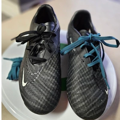 Nike Phantom GX Elite Dynamic Fit FG Soccer Cleats Youth 6.5 39  Black Orange - Image 1 of 4