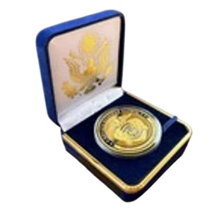  NEVADA HIGHWAY PATROL TROOPER Challenge Münze mit blauem Samtetui - Bild 1 von 8