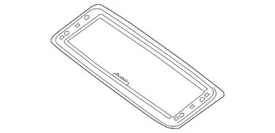 Marco de riel techo corredizo original Nissan Frontier Pathfinder LE SL 2009-2015 91350EA510 Foto 1 de 2