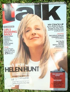 TALK - SEPTEMBER 2001 - DONT #*@! MIT HELEN HUNT ~ KOMPLETTES MAGAZIN - Bild 1 von 1