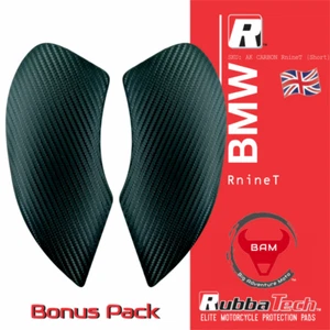 RubbaTech BMW RnineT short rubber knee pad set (bonus bundle) - Picture 1 of 7