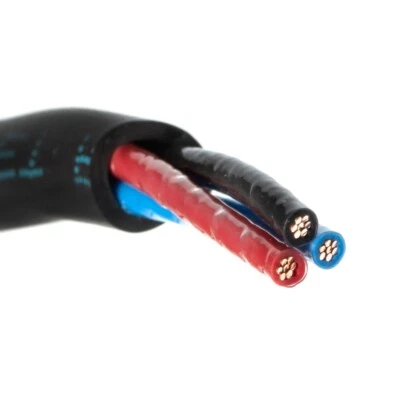 14/3 VNTC Tray Cable THHN/PVC Type TC-ER Power Control Wire Black 600V - Image 1 of 2