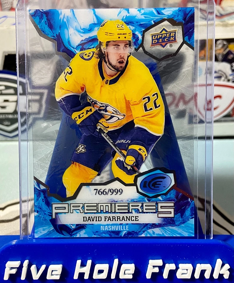 2021-22 Upper Deck Ice Premieres Rookie Parallels - Image 1 of 1