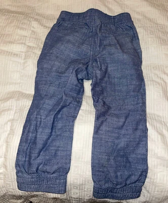 Cherokee Bebé Unisex Azul Denim Jogger Talla 2 T Foto 1 de 3