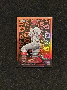 Jordan Walker Topps Jack O' Lantern Pumpkins 2023 #US122 Rookie Cardinals - Imagen 1 de 2