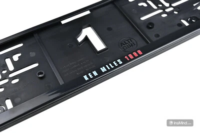 2 x passt Ford Kennzeichenhalter Nummernschildhalter - Bild 1 von 4