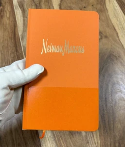 Neiman Marcus Hardcover Orange Journal Book - Picture 1 of 9