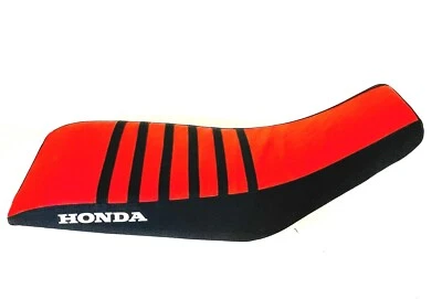HONDA TRX 400X MULTI GRIP SEAT COVER 1999  2014 BLACK SIDES RED TOP RED HONDA - Image 1 of 4