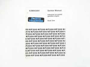 Nuevo de lote antiguo distribuidor Kawasaki servicio de fábrica reparación manual libro uno KF200DS KF200200 - Imagen 1 de 3