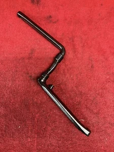 Crank Black 175mm 1 piece BMX Chromoly Arms - Picture 1 of 7