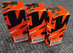 HUSQVARNA KTM 3X OIL FILTER KIT FC/FE/FX 250/350/450/501 2016-2023 77338005100 - Picture 1 of 1