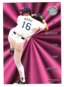 1995 FLEER ULTRA #8 HIDEO NOMO FRESH FOUNDATIONS GOLD MEDALLION - Picture 1 of 1
