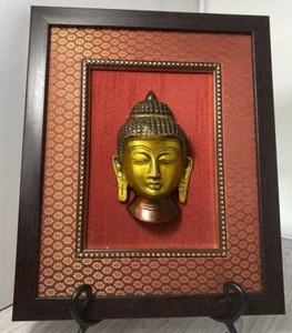 Messing Buddha Gesichtsrahmen - Bild 1 von 24