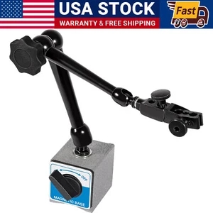 DG61003 For Noga Dial Gage Test Indicator Holder Magnetic Base 176lb Fine Adjust - Picture 1 of 10