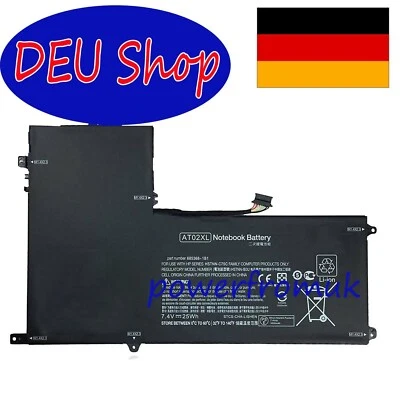 Battery AT02XL HSTNN-C75C HSTNN-IB3U AKKU für HP ElitePad 900 G1 25Wh 7.4V DEU - Bild 1 von 2