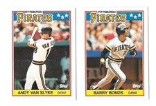 1988 Topps UK Minis - PITTSBURGH PIRATES Team Set