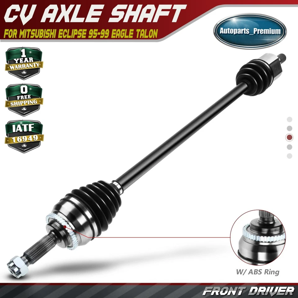 Conjunto de eje CV delantero izquierdo para Mitsubishi Eclipse 1995-1999 Eagle Talon 95-98 Foto 1 de 4
