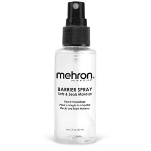 Mehron Barrier Spray 2 oz - Pro Makeup Sealer for Theater Makeup Special Effects - Picture 1 of 6