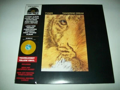 TANGERINE DREAM - TYGER LP RSD 2020 YELLOW VINYL EXCLUSIVE - Image 1 of 2