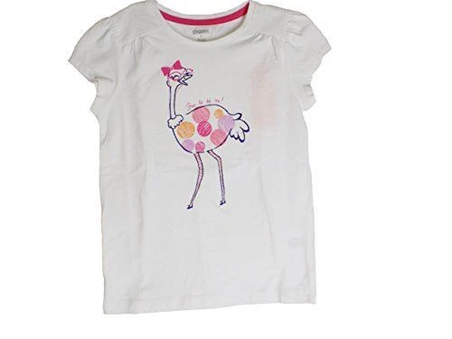 Gymboree Niñas 5 Punto Top Camiseta SS Gafas avestruz "free to be me" Nuevo con Etiquetas Foto 1 de 1