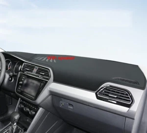 Car Leather Dash Mat Dashboard Cover Dashmat Pad For Volkswagen Tiguan 2021-2023 - Picture 1 of 9